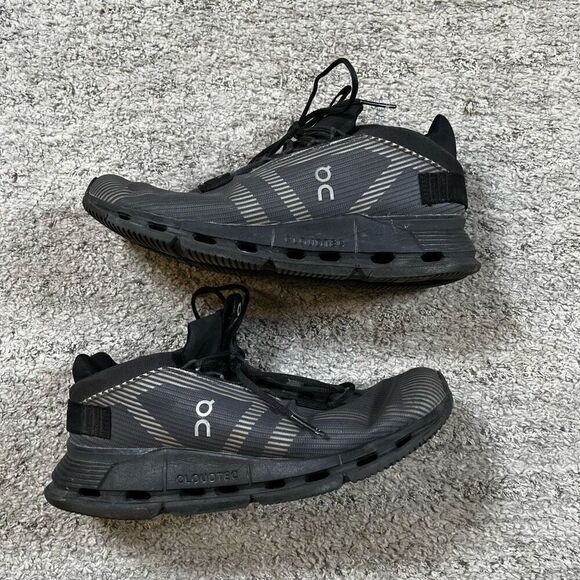 ON Women’s  Cloudnova Void Running Shoes Black - Picture 1 of 7